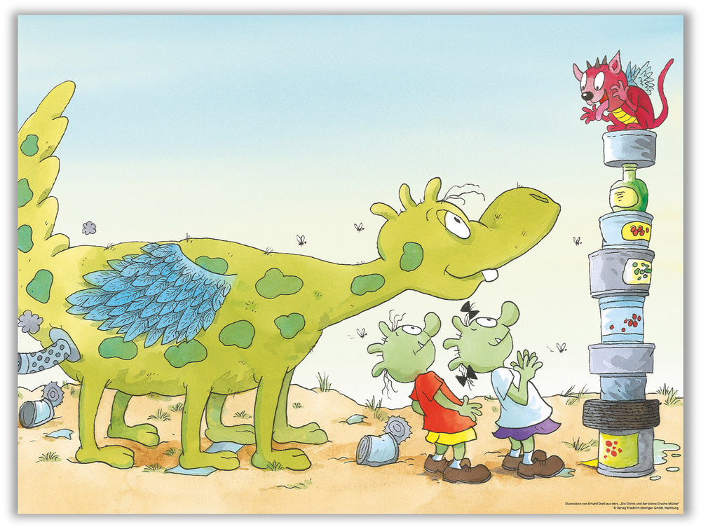 Die Olchis, Feuerstuhl & der kleine Drache Mücke