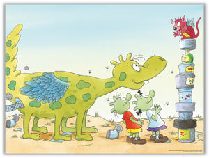 Die Olchis, Feuerstuhl & der kleine Drache Mücke