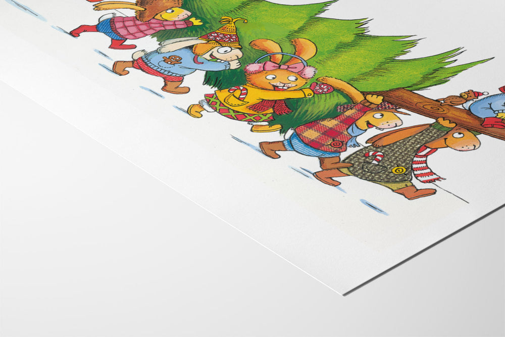 Die sieben kleinen Hasen – Weihnachten kann kommen
