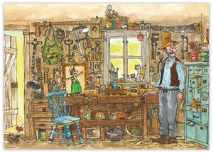 Poster: Pettersson und Findus – In der Werkstatt