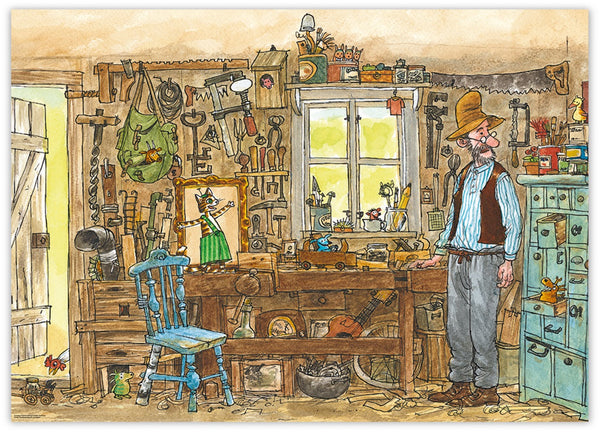 Poster: Pettersson und Findus – In der Werkstatt