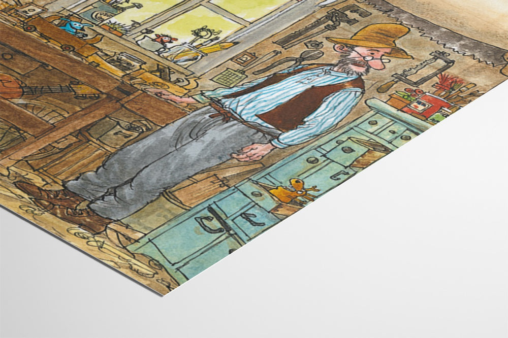 Poster: Pettersson und Findus – In der Werkstatt