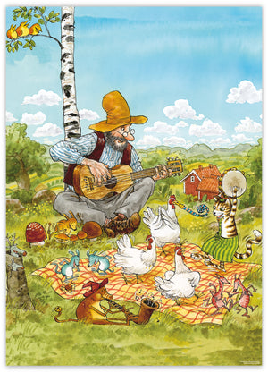Poster: Pettersson und Findus machen Musik