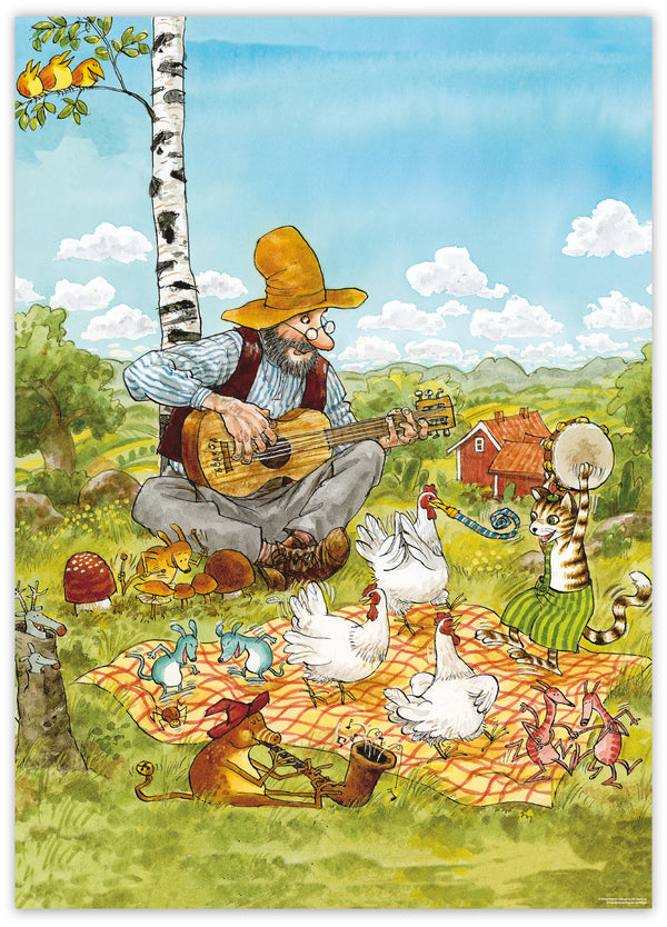 Poster: Pettersson und Findus machen Musik